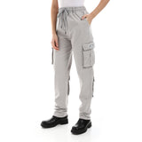 Basic Unisex Cargo Pants - Grey