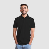 Basic Polo T-shirt - Black