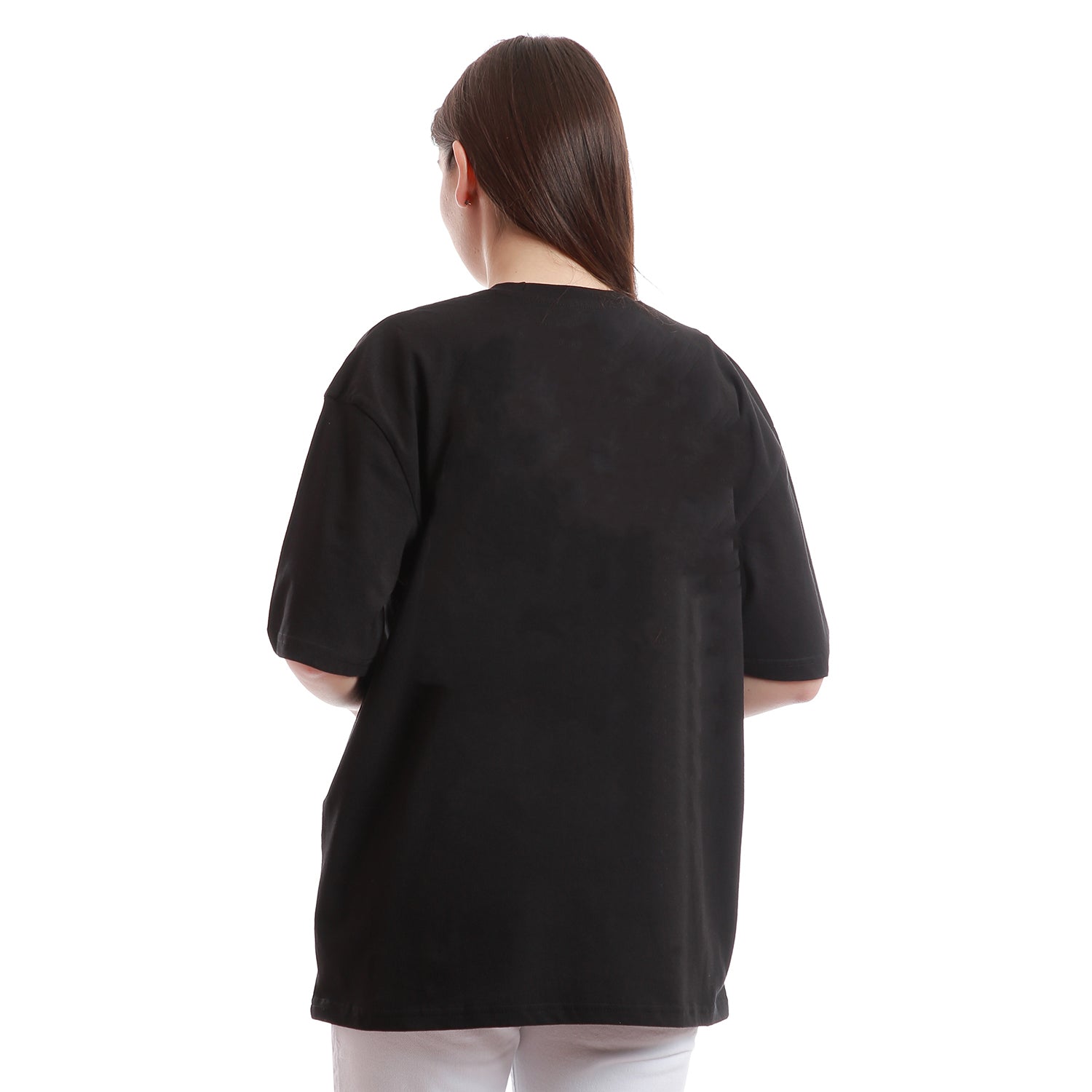 Basic Unisex Oversized T-Shirt - Black